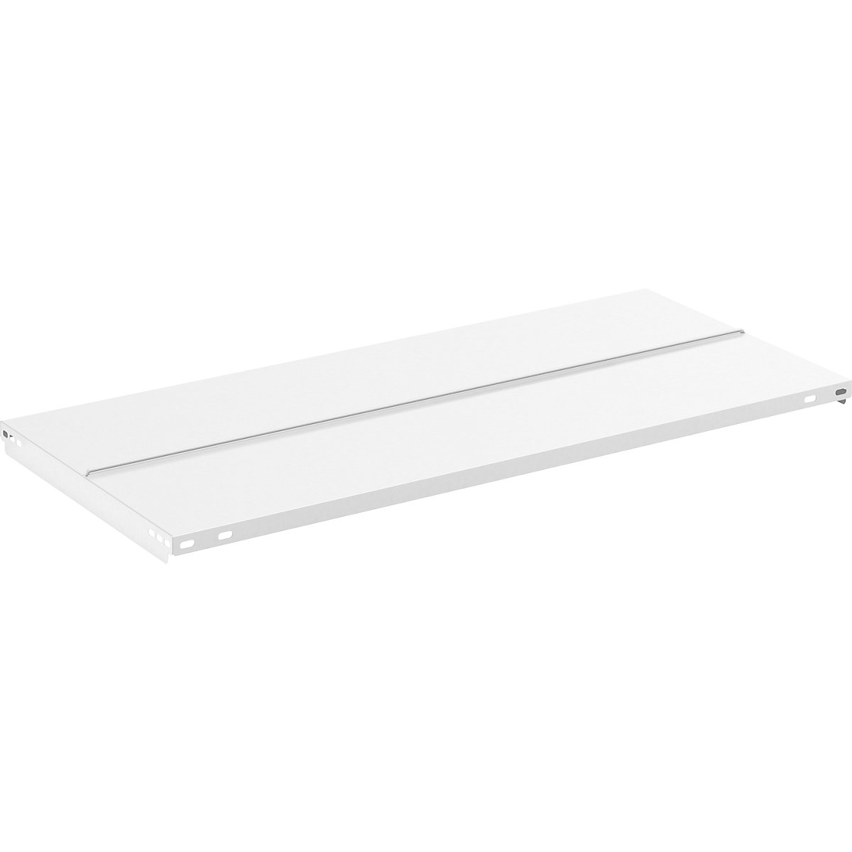 Shelf with supports – hofe, zinc plated and plastic coated, WxD 1000 x 600 mm