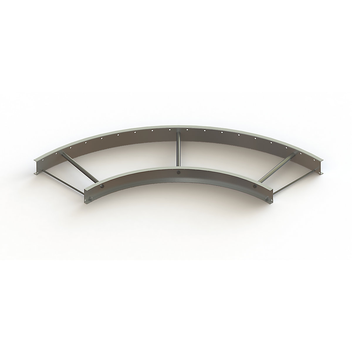 90° curve for roller conveyor – Gura (Product illustration 2)-1