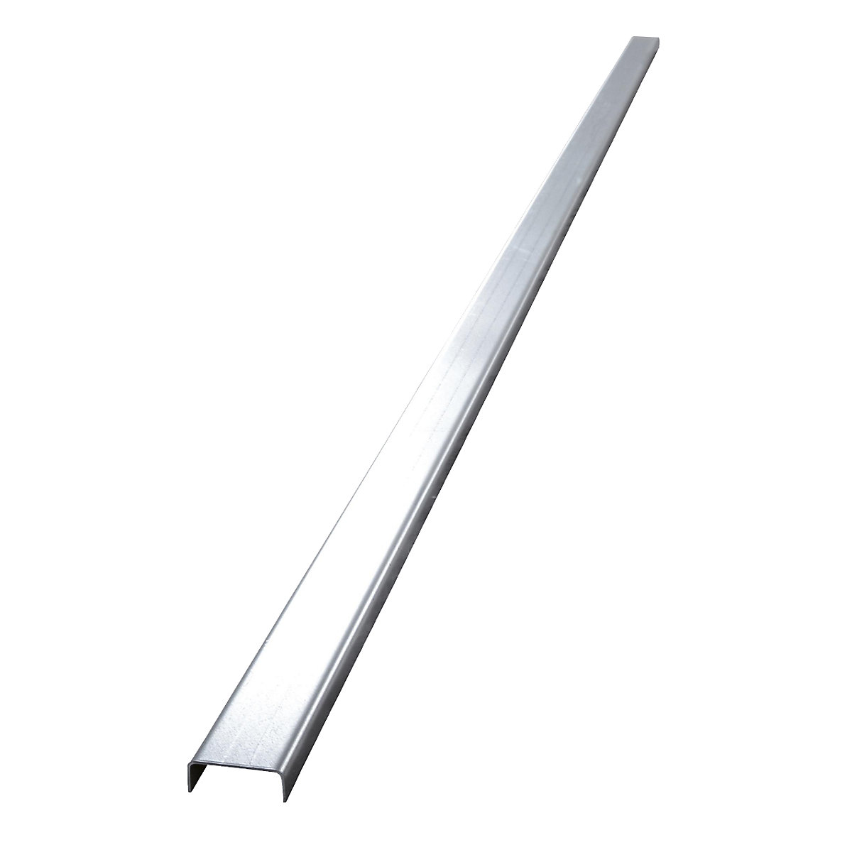Connecting rail for steel low profile sump tray – LaCont, width 52 mm, zinc plated, length 2470 mm-2