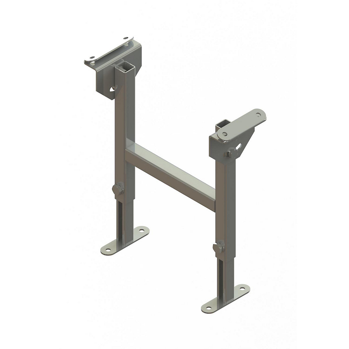 Dual frame support, zinc plated – Gura, track width 200 mm, adjustment range 330 – 480 mm-7
