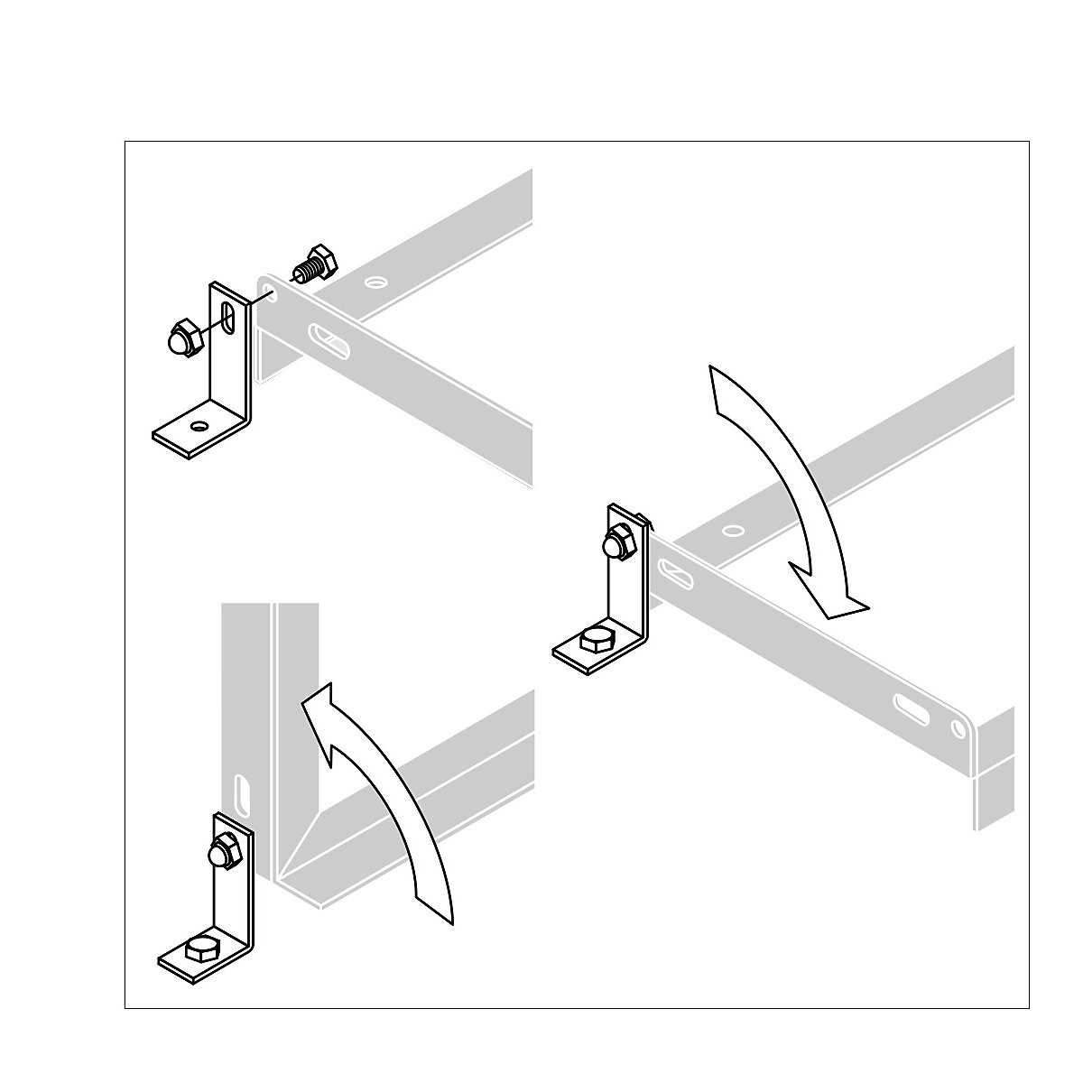 Floor mounting angle (Product illustration 2)-1