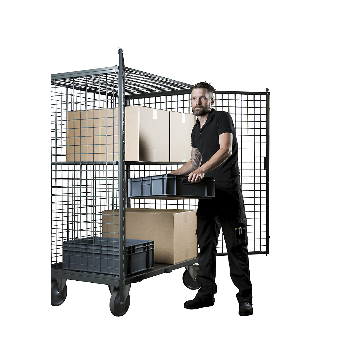 Shelf for safety trolleys – Kongamek (Product illustration 2)-1