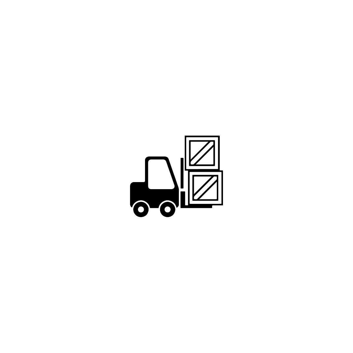 Crane / forklift unloading
