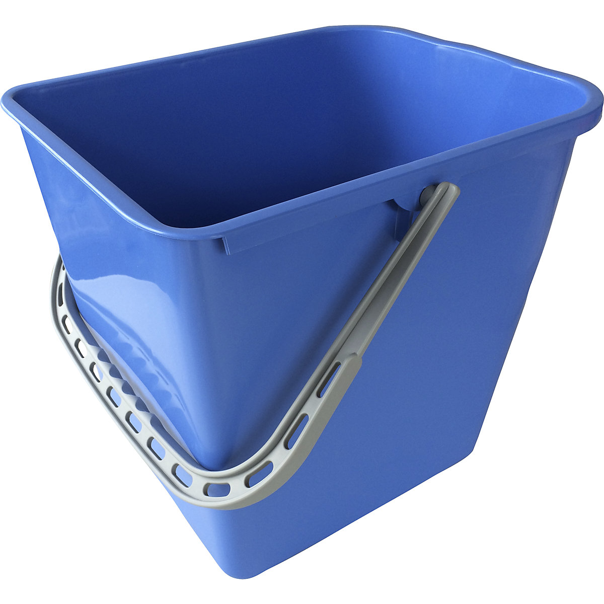 Bucket for cleaning trolleys, 25 l, plastic, blue