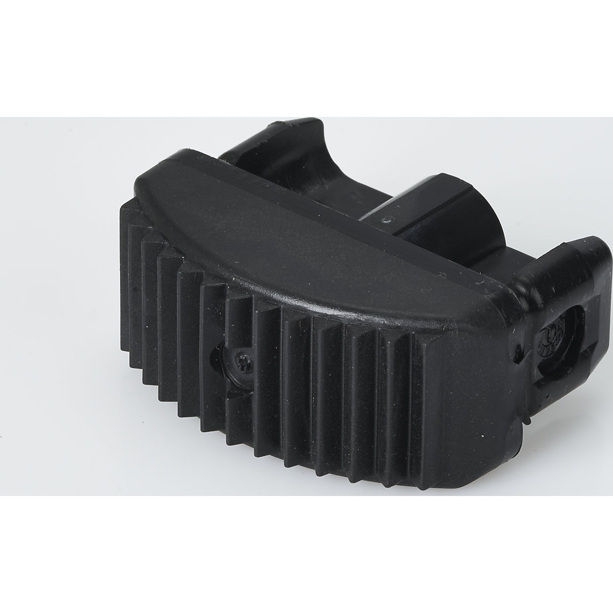 Plug-in end cap – ZARGES, PVC, black, 62 x 25 mm-1