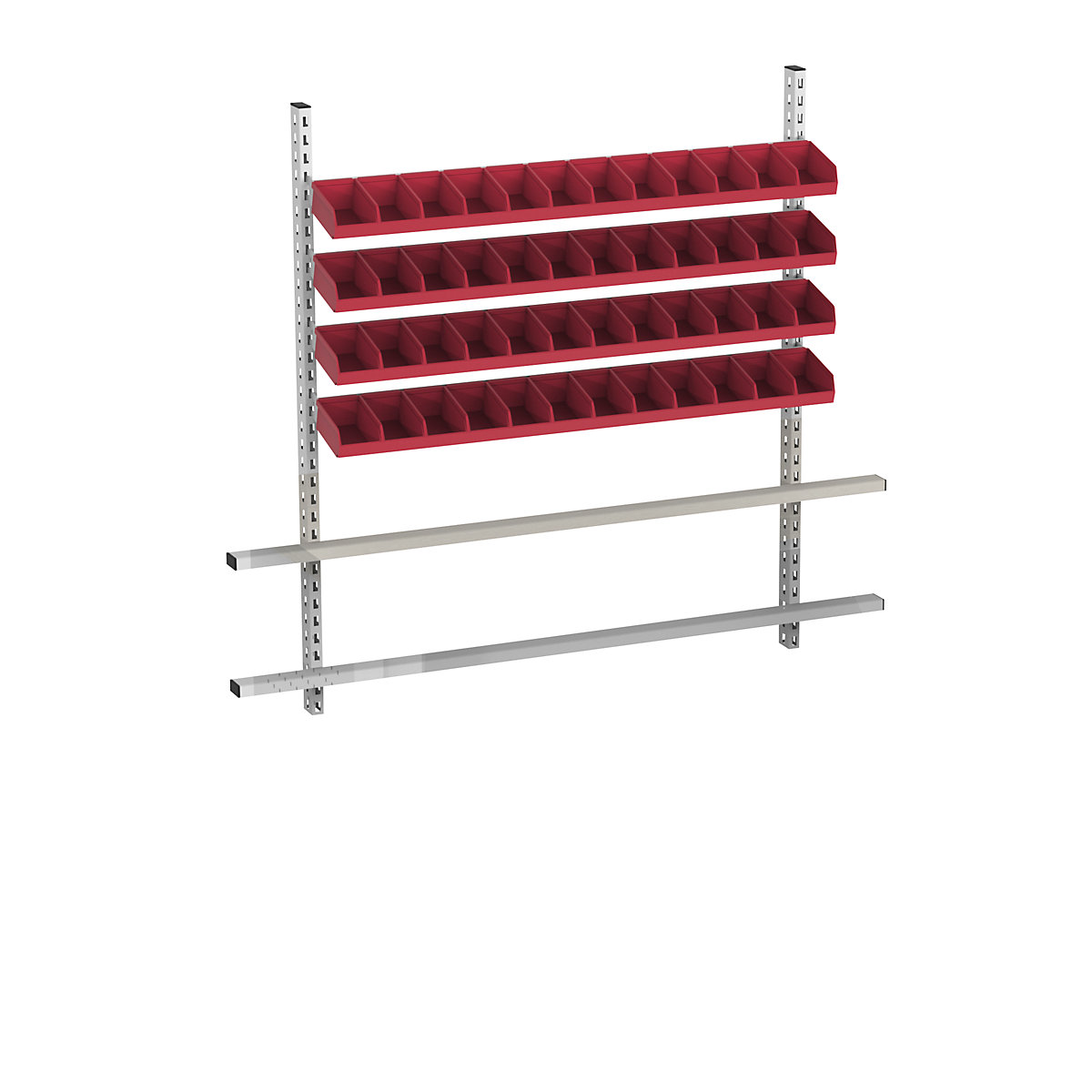 Add-on for table with open fronted storage bins (Product illustration 2)-1