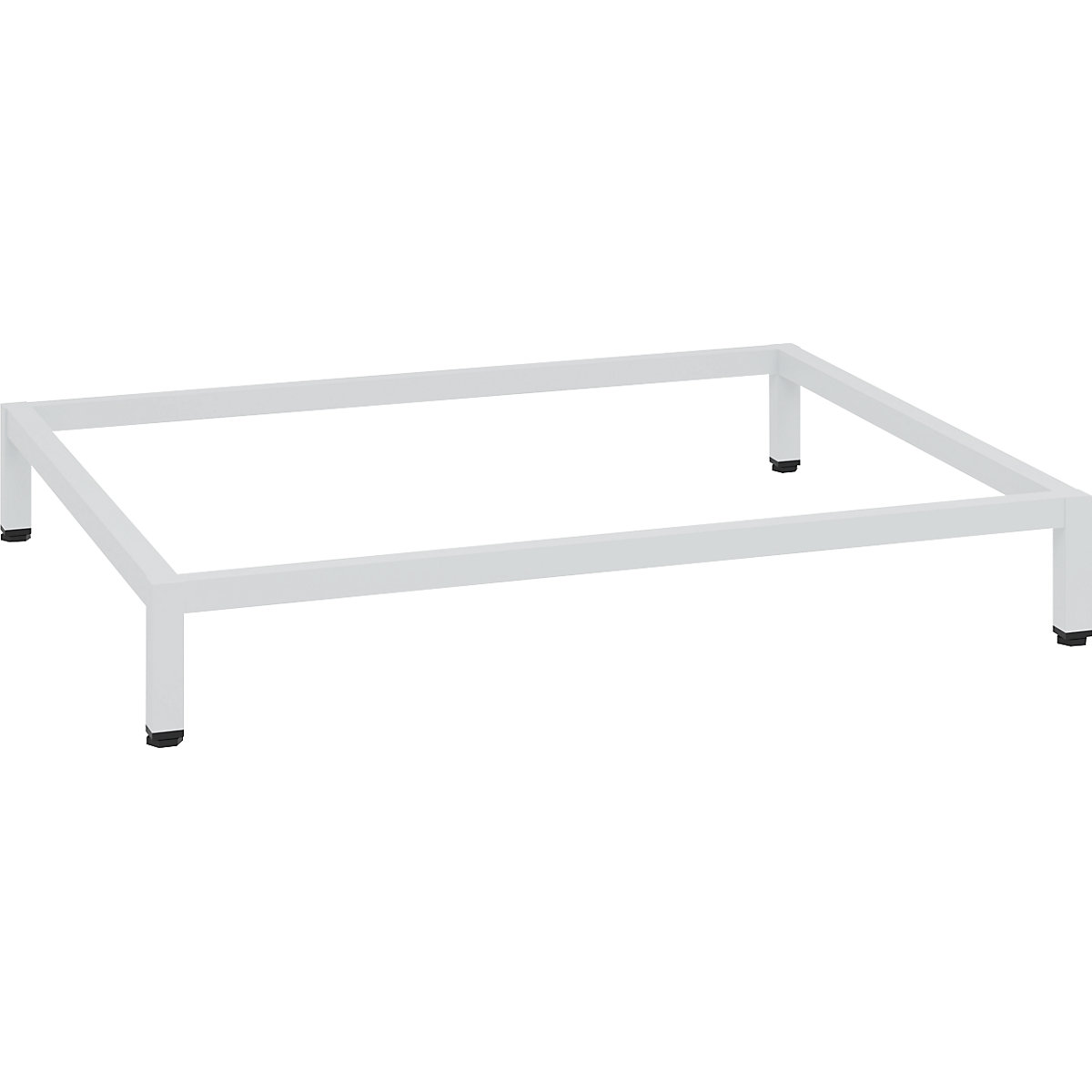 Cupboard base frame – C+P, light grey RAL 7035, 930 x 800 mm