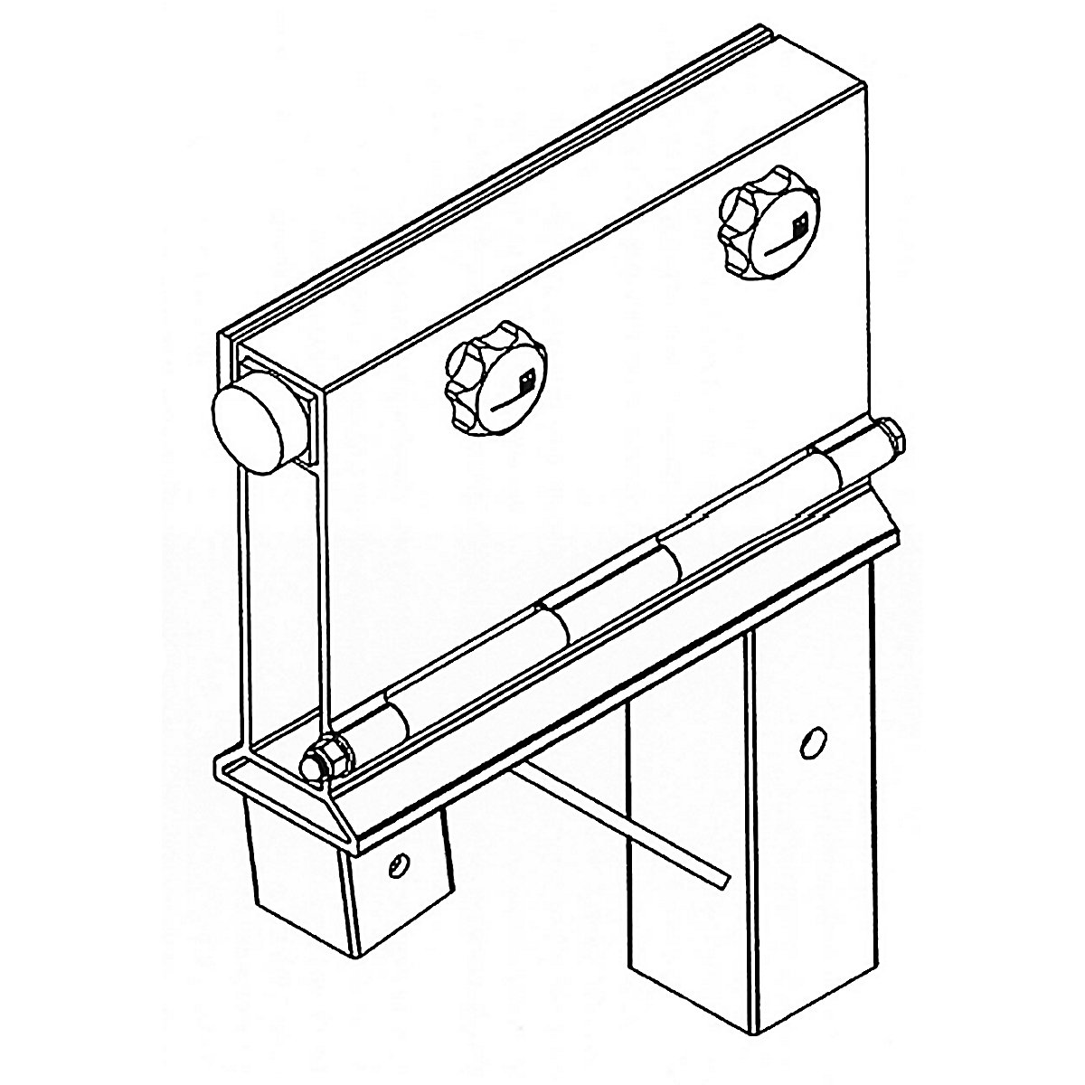 Horizontal adjustment device – Vetter