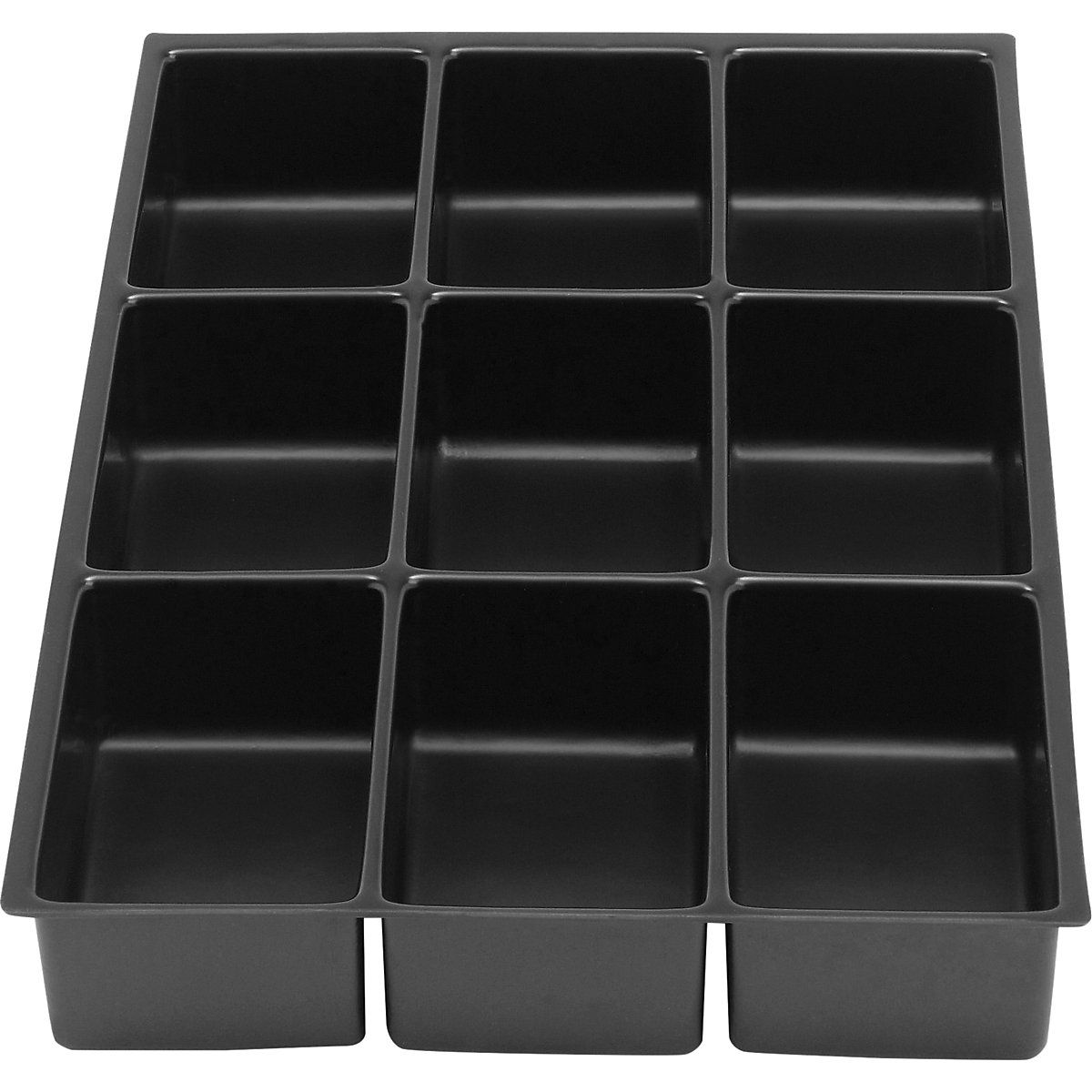 MultiDrawer™ drawer insert – BISLEY, format A4, height 48 mm, 9 compartments-6