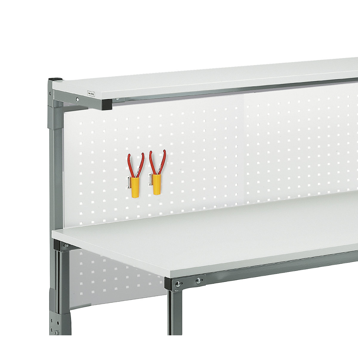 Perforated panel bracket set – Treston