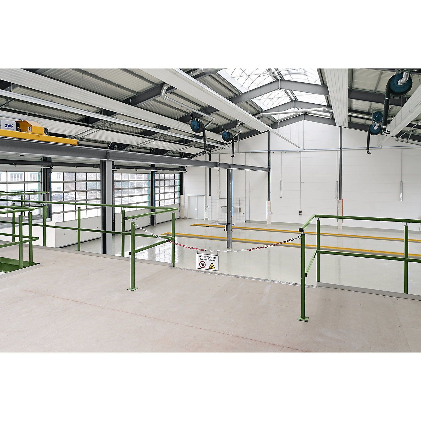 Railing for mezzanine floor height 1000 mm kaiserkraft