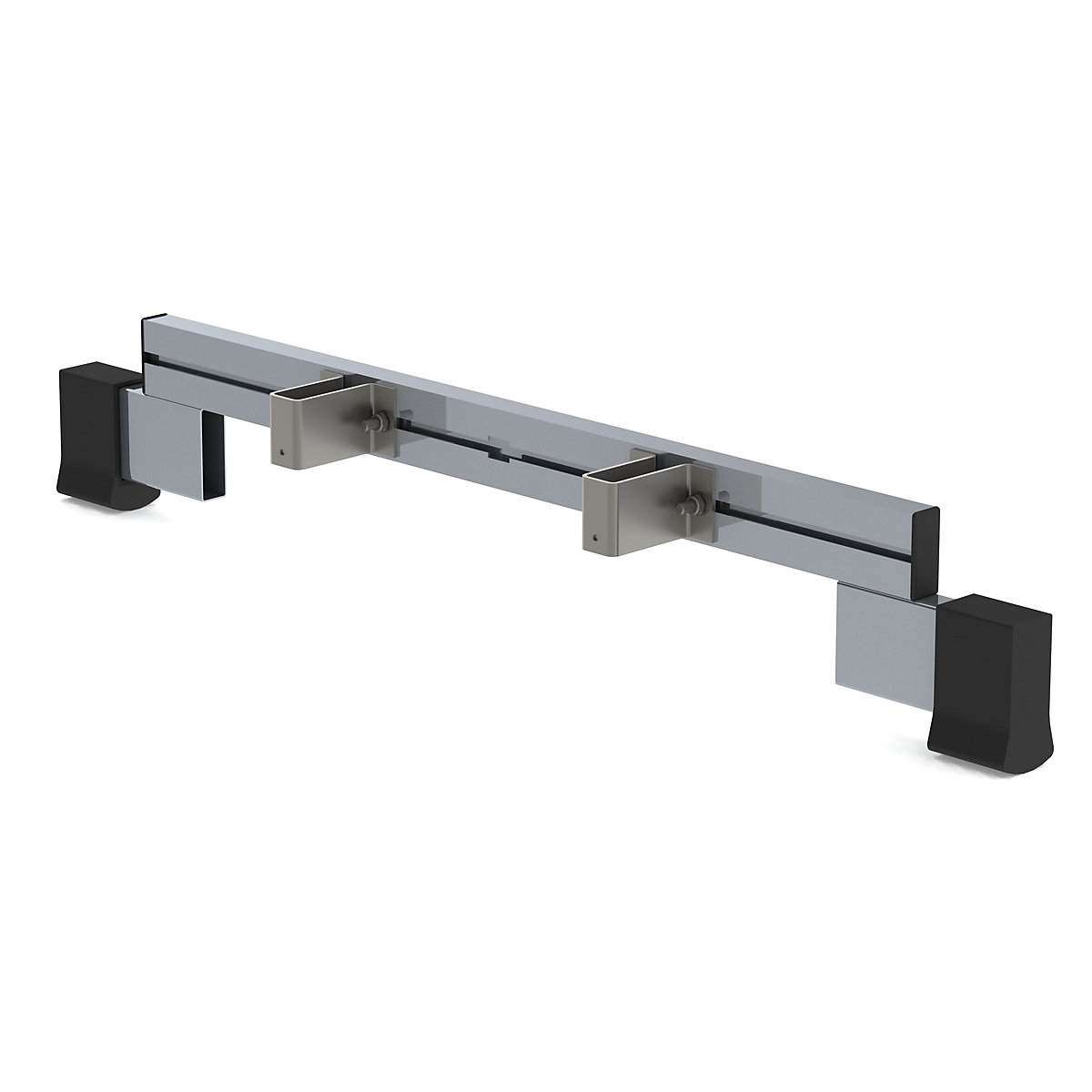 Retrofit crossbar – MUNK, length 930 mm, for rail 73 x 25 mm, without nivello® ladder feet-2