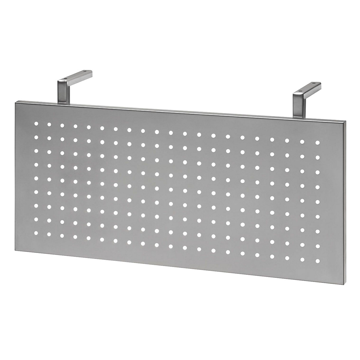 Side panel made of perforated sheet metal