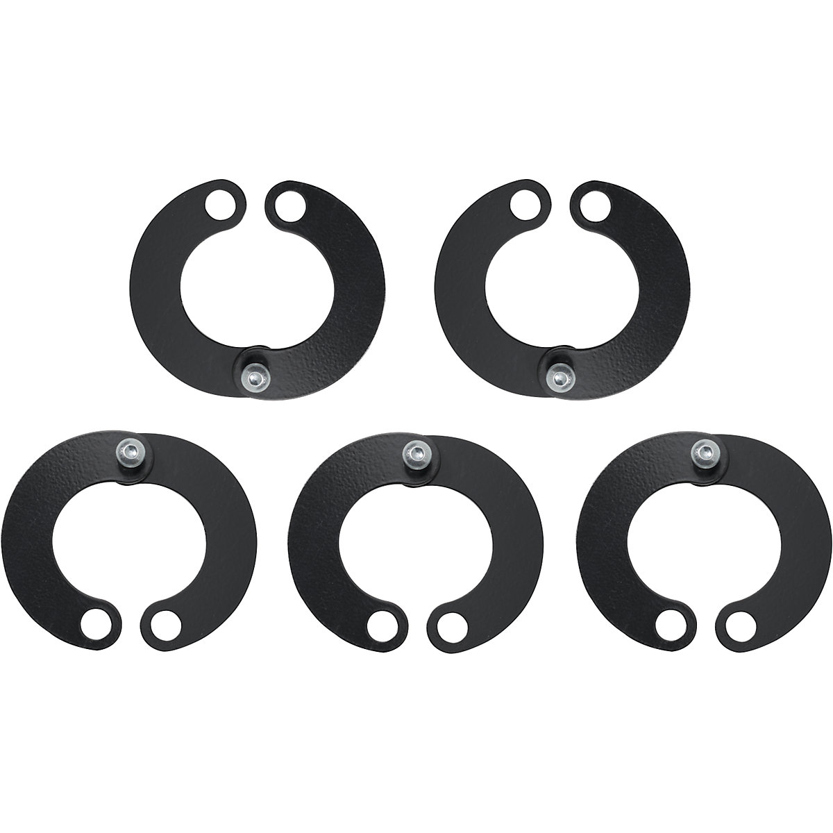Support clamp set