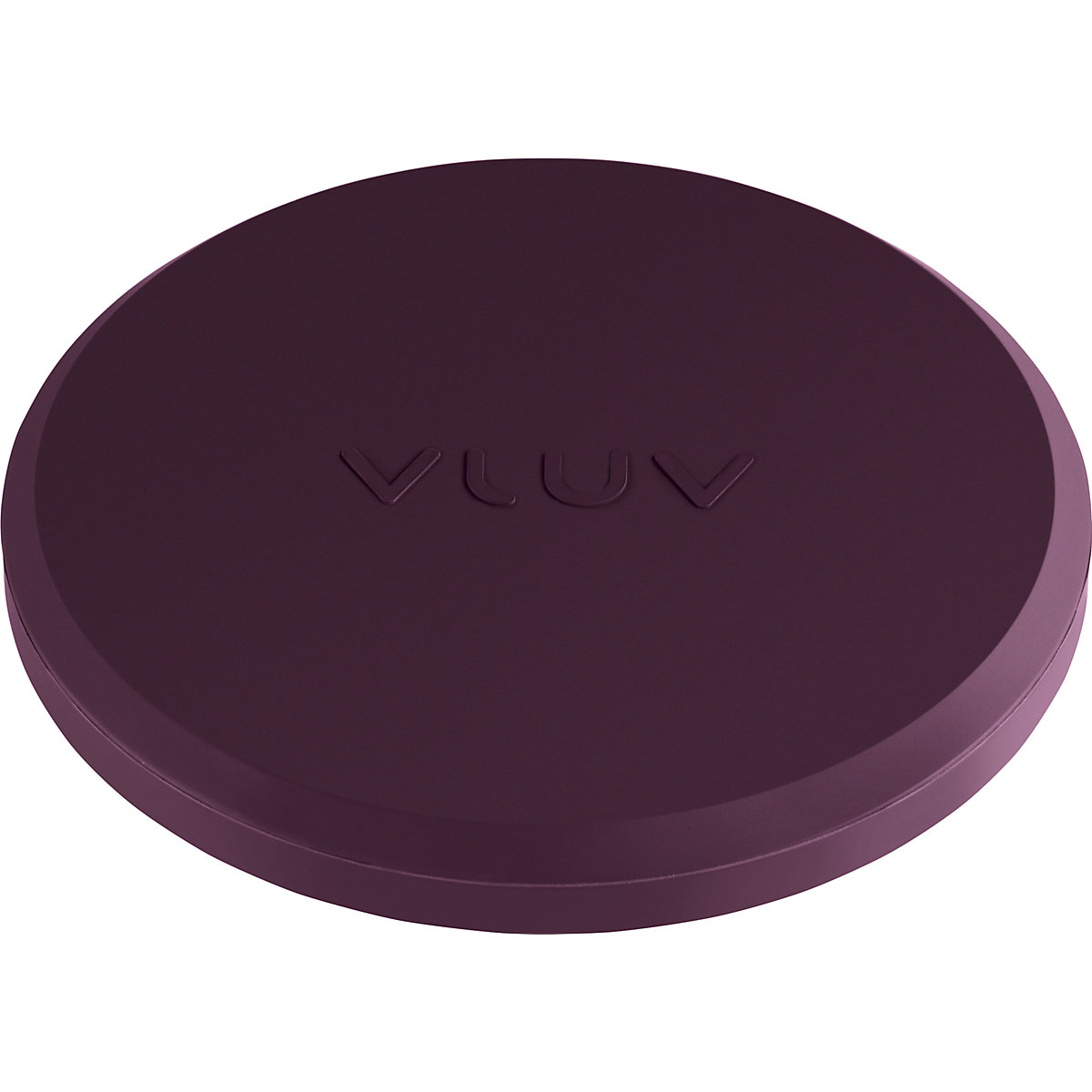 UPP rubber weight – VLUV, for stabilisation, Ø 180 mm, blackberry