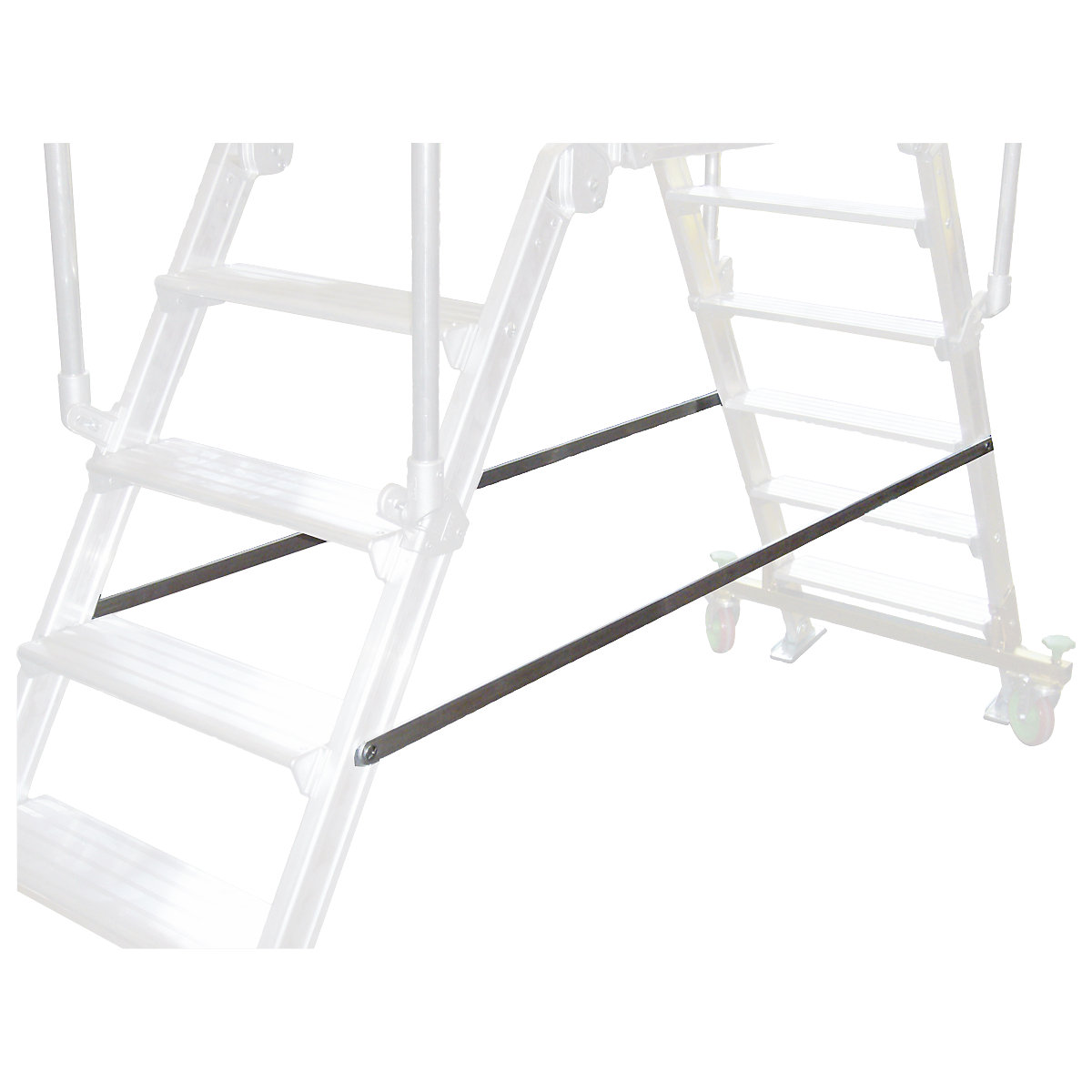 Wheel set for aluminium ladder bridging (Product illustration 2)-1