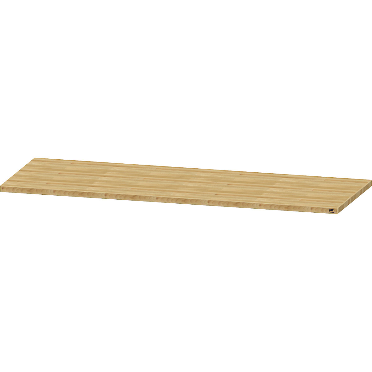 Worktop for workbench – ANKE, solid copper beech worktop, width 2000 mm, thickness 40 mm-8