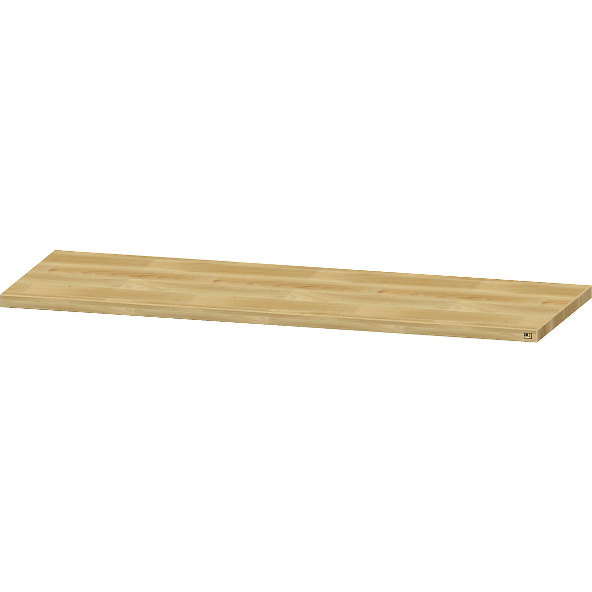 Worktop for workbench – ANKE, solid copper beech worktop, width 2000 mm, thickness 50 mm-5