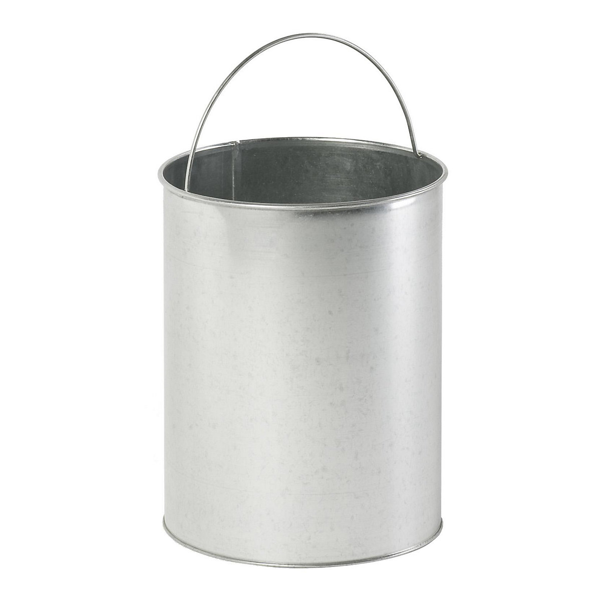 Zinc plated inner container