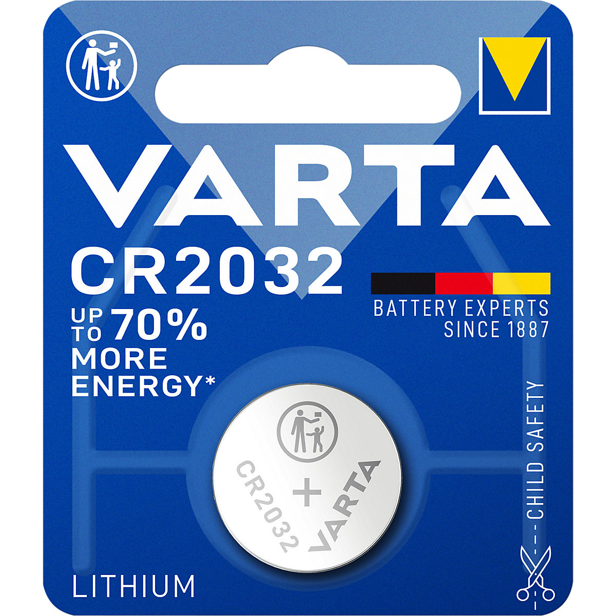 Varta CR2032 3V lithium button cell battery for Honda ✓ AKR Performance