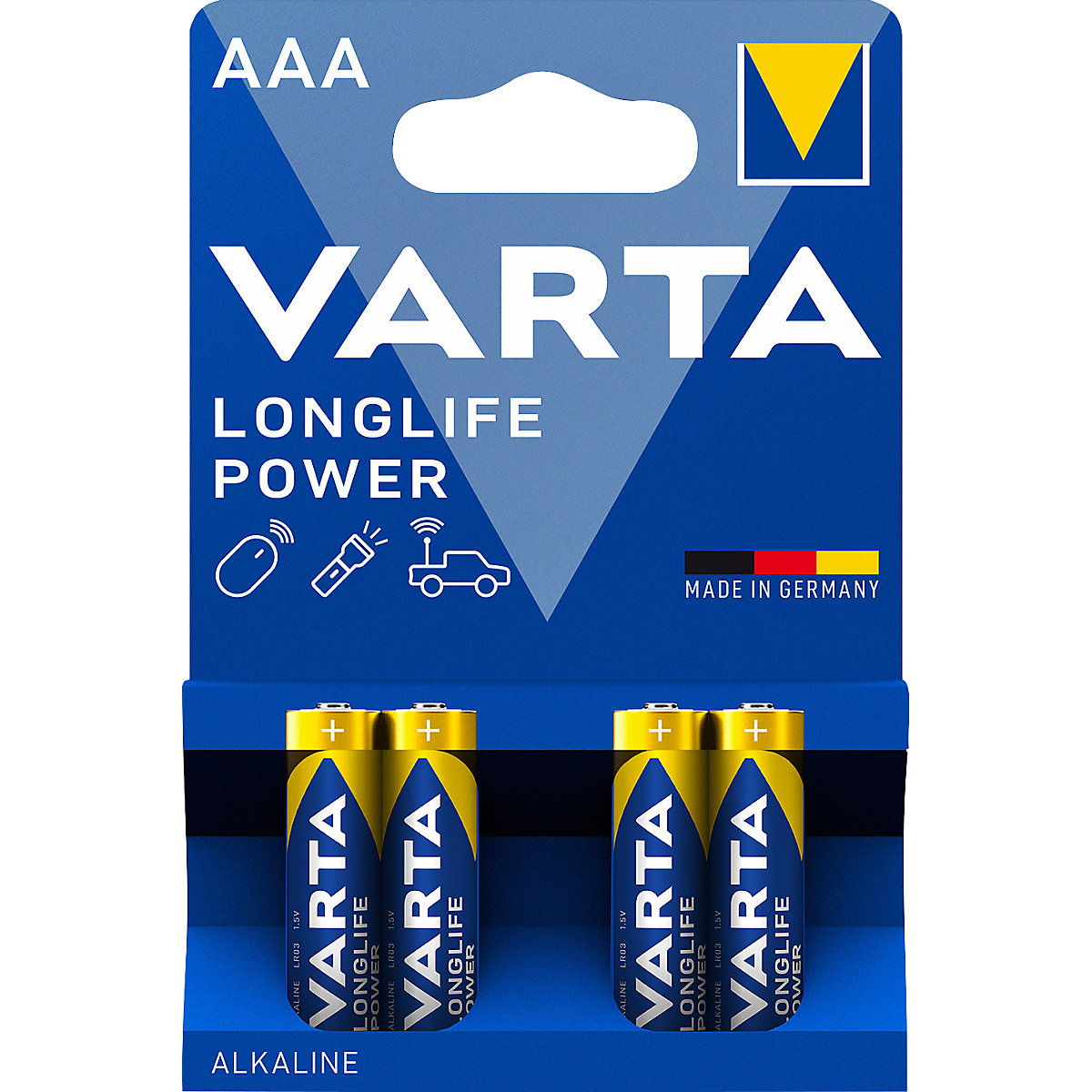 VARTA® Promotive Black - Standard extended original equipment technology.  Minimal self-discharge