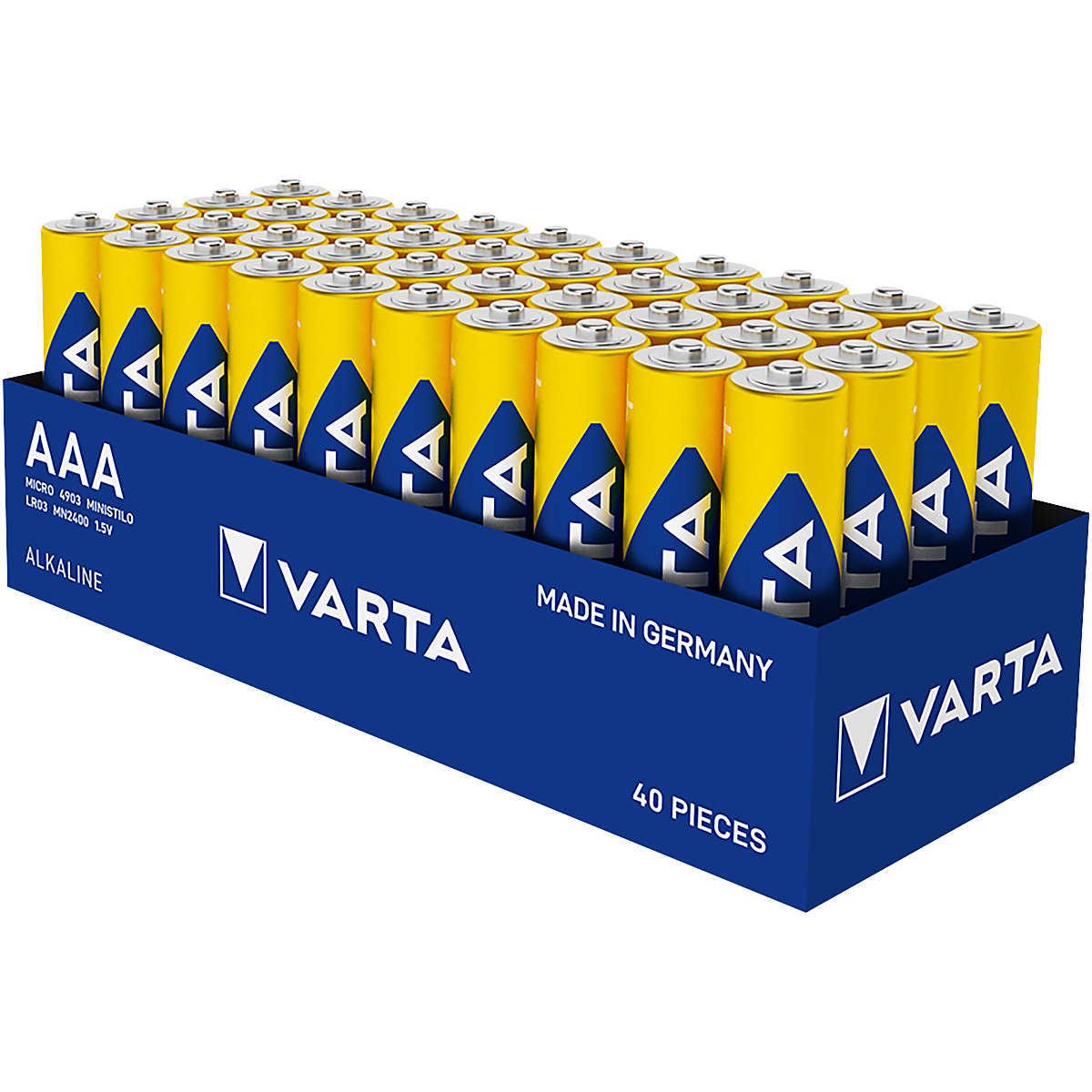 Piles x2 AA Longlife R6 Varta - Sanifer