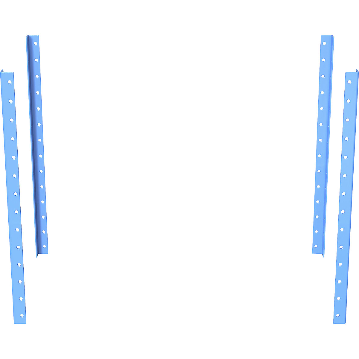 Postes de canto CustomLine – eurokraft pro (Imagem do produto 3)-2