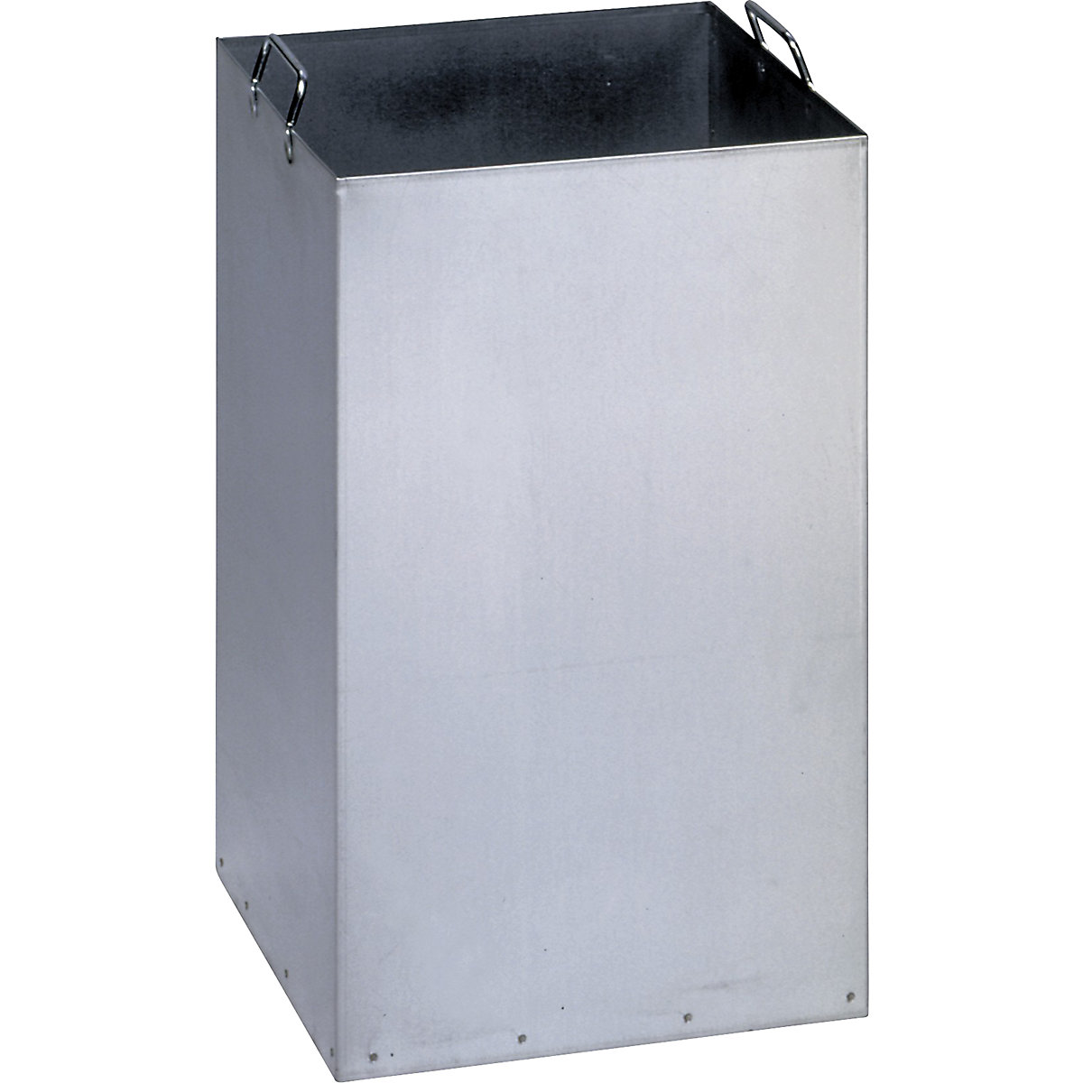Recipiente interior para recipientes coletores de materiais recicláveis – VAR, em chapa de aço galvanizada, para capacidade de 60 l-1