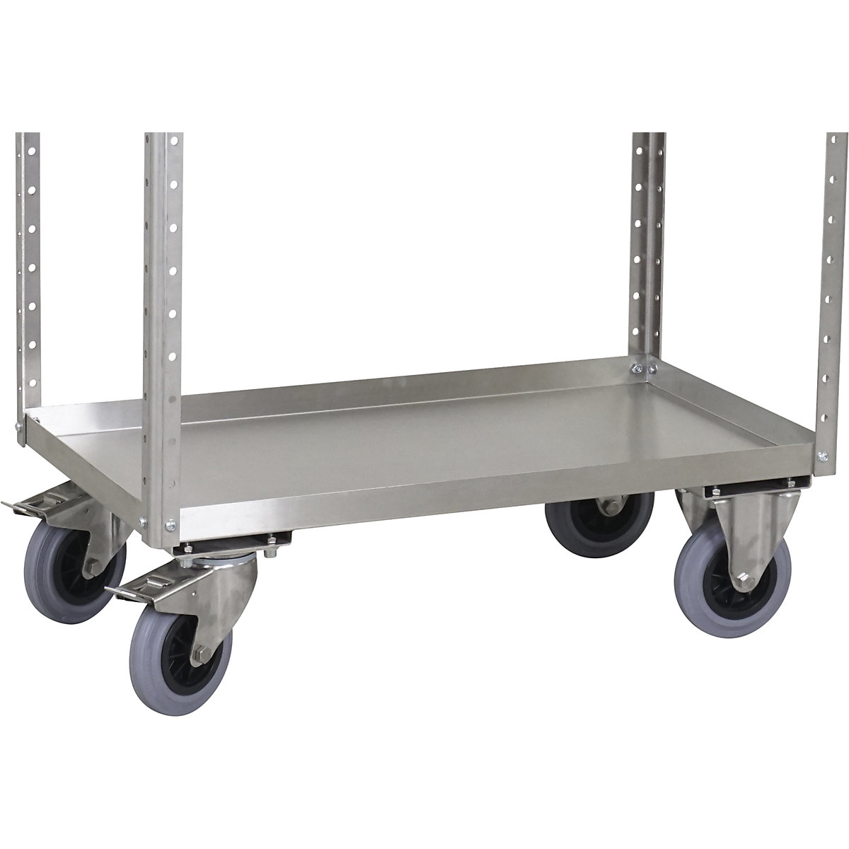 Conjunto de rodas para carros auxiliares para montagens em aço inoxidável CustomLine (Imagem do produto 2)-1