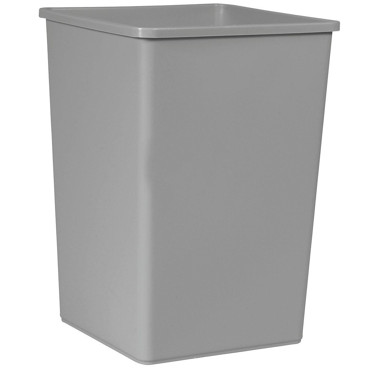 Afvalbak voor kringloopmateriaal UNTOUCHABLE® – Rubbermaid, inhoud 132 l, vierkant, grijs-2