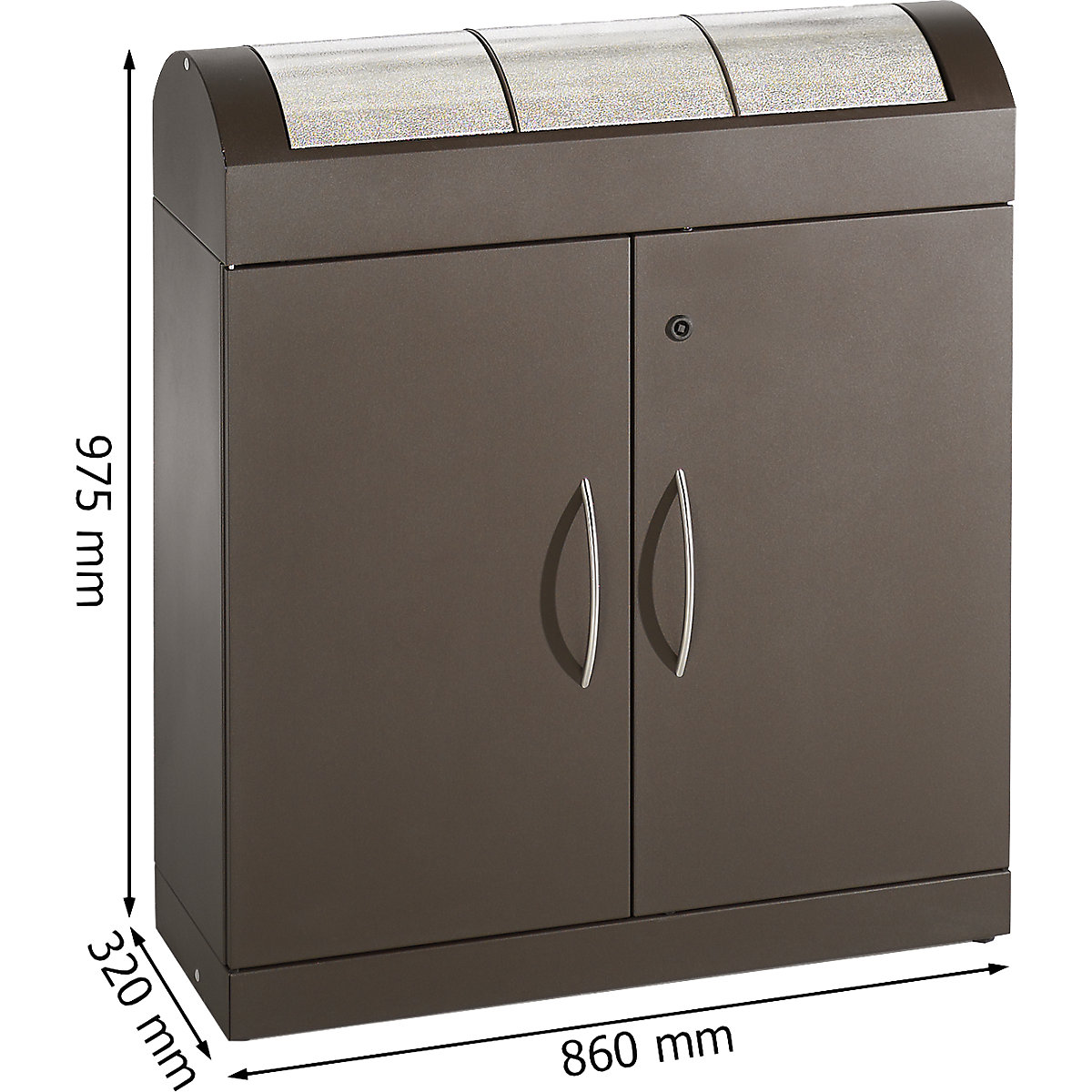 Afvalbak voor kringloopmateriaal aspect plus (Productafbeelding 3)-2