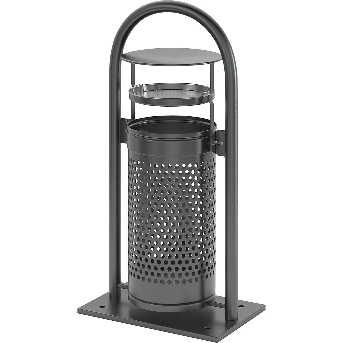 Combi-asbak met buisetage en dak – VAR (Productafbeelding 8)-7