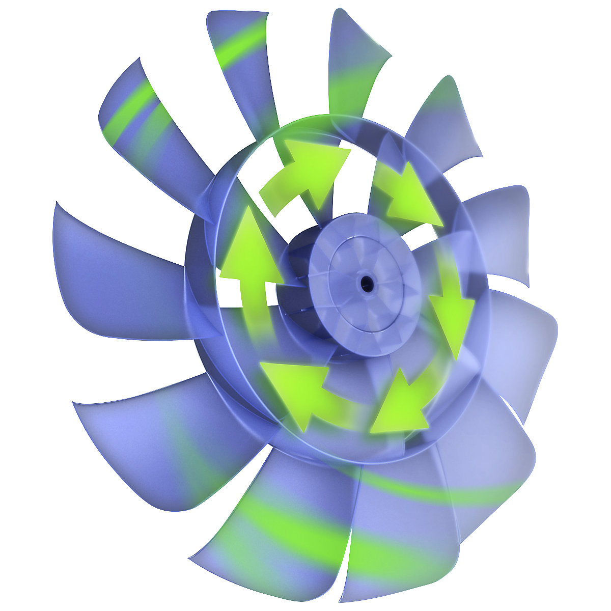 Airos Eco Silent pedestal fan (Product illustration 7)-6