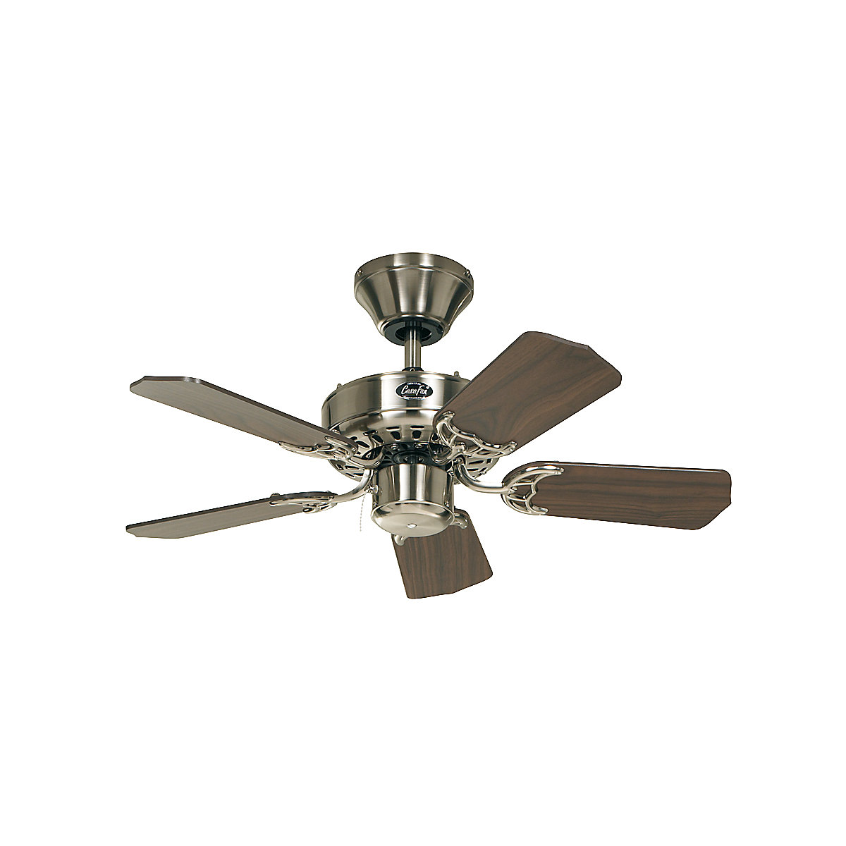 CLASSIC ROYAL ceiling fan, rotor blade Ø 750 mm, beech / brushed chrome-5