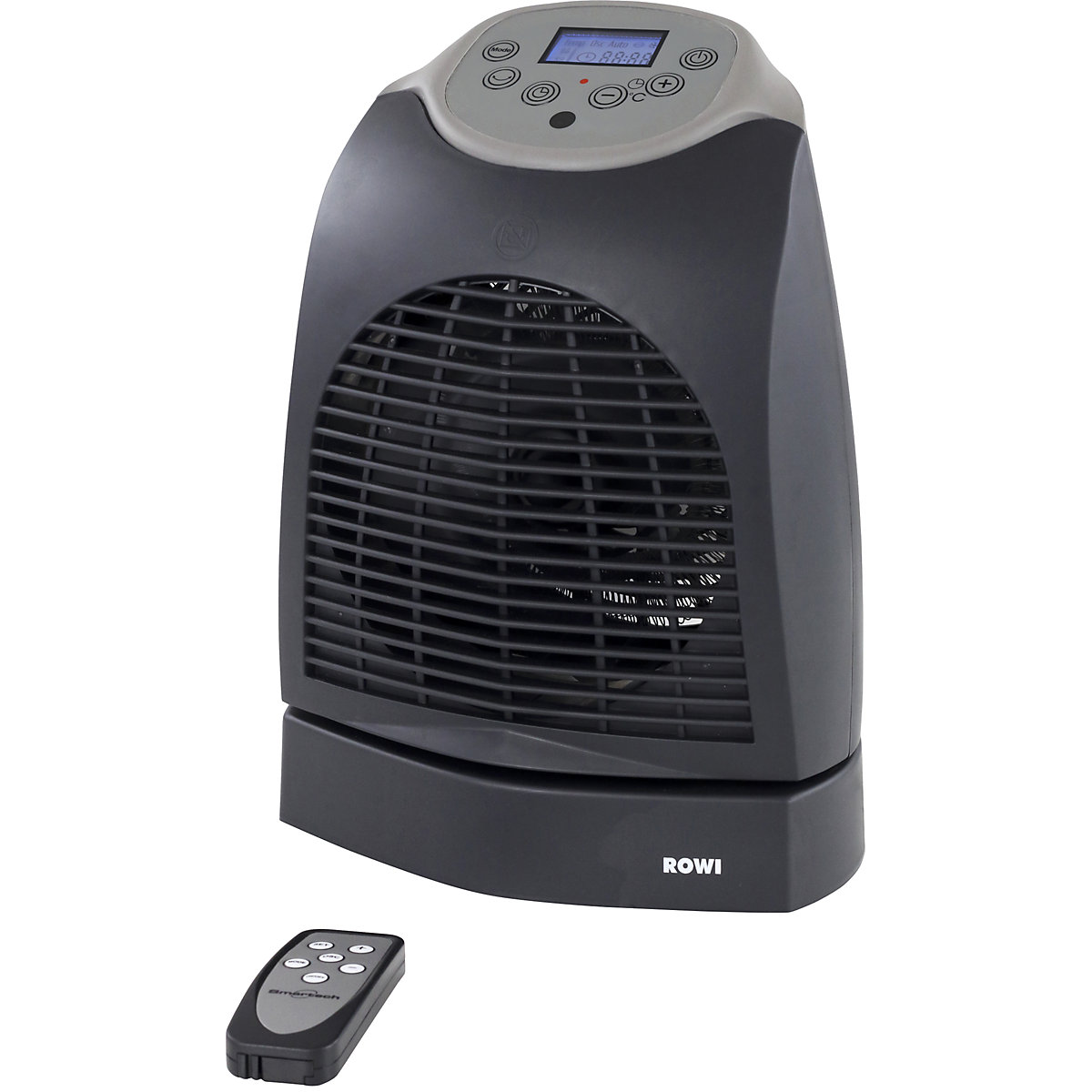 Fan heater with remote control