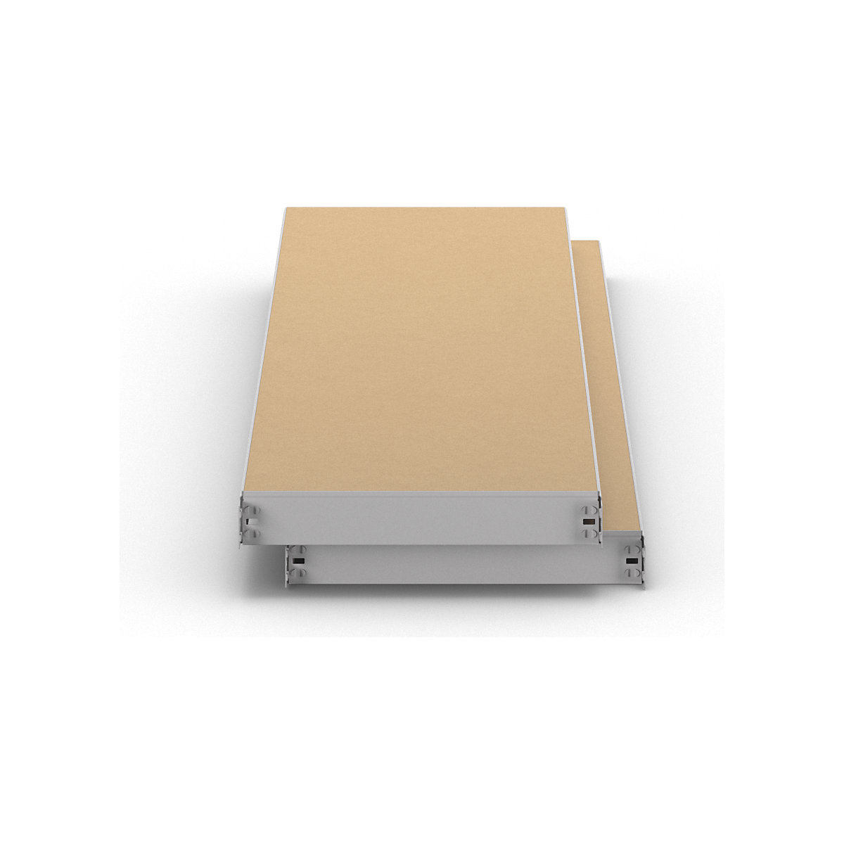 Balda de aglomerado, UE 2 unid. – eurokraft basic (Imagen del producto 2)-1