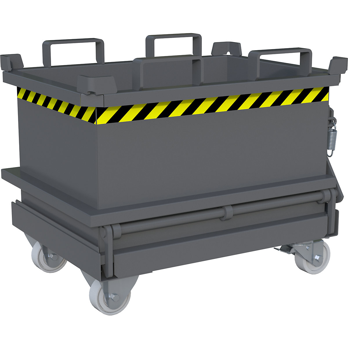 Contenedor con trampilla – eurokraft pro (Imagen del producto 10)-9