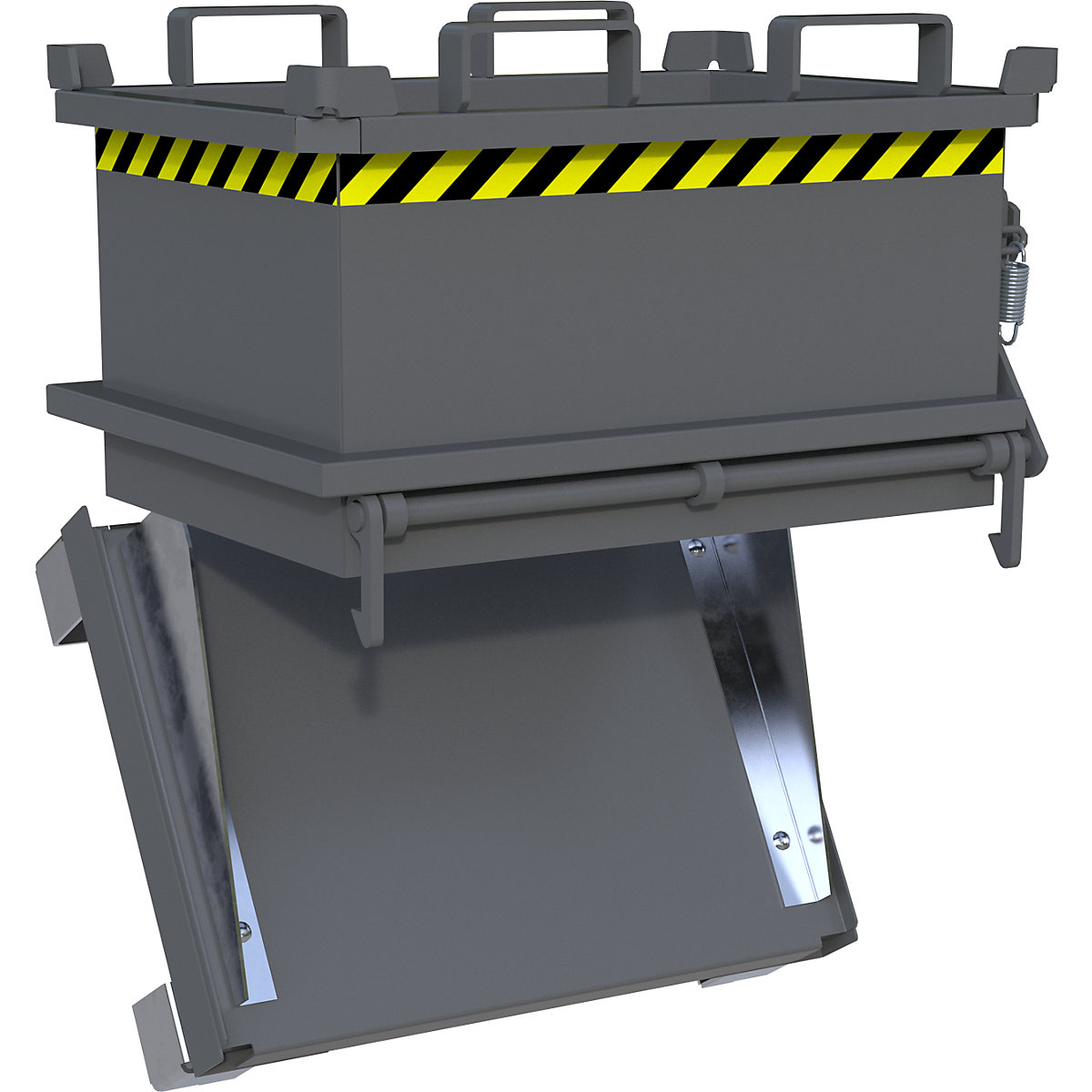 Contenedor con trampilla – eurokraft pro (Imagen del producto 11)-10