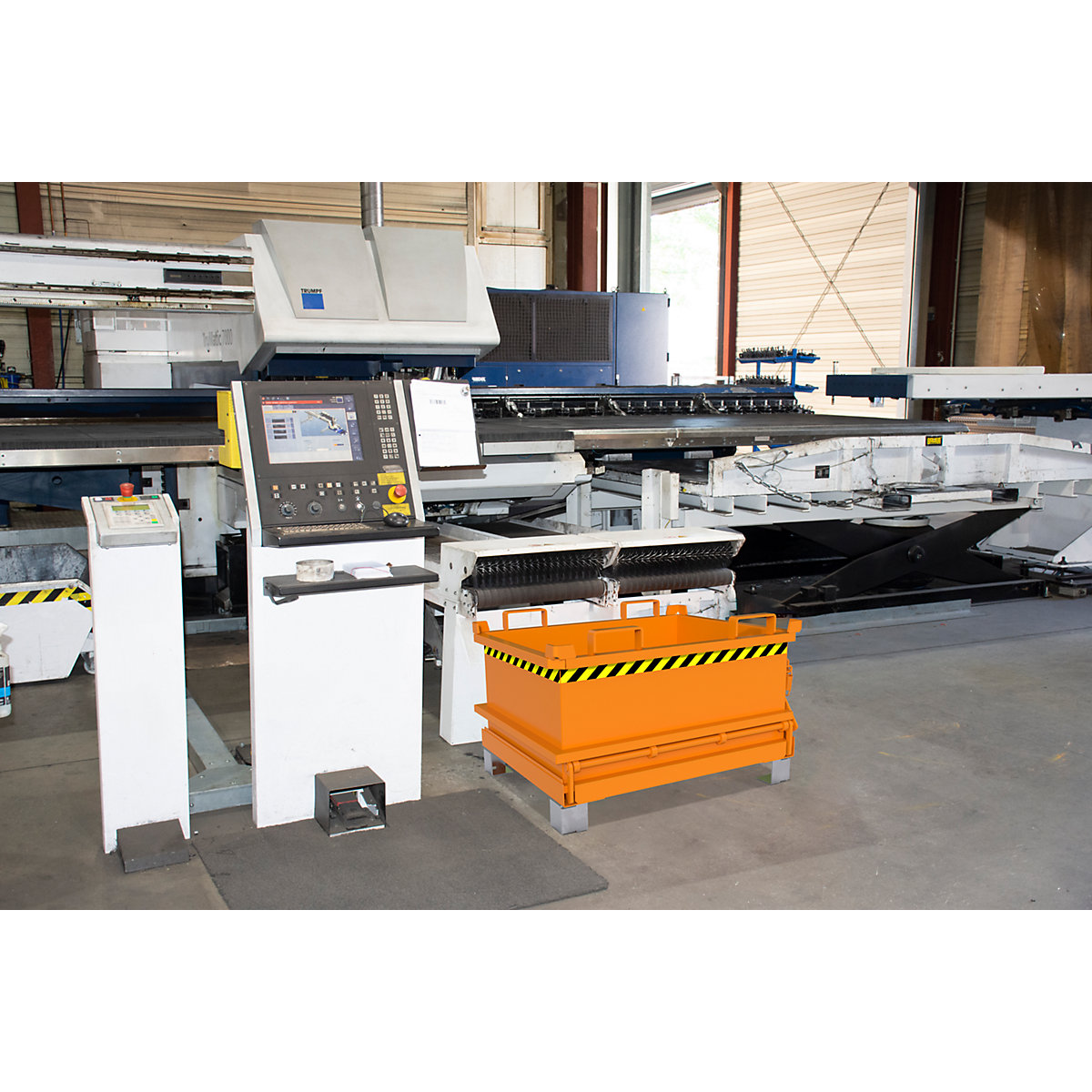 Contenedor con trampilla – eurokraft pro (Imagen del producto 6)-5