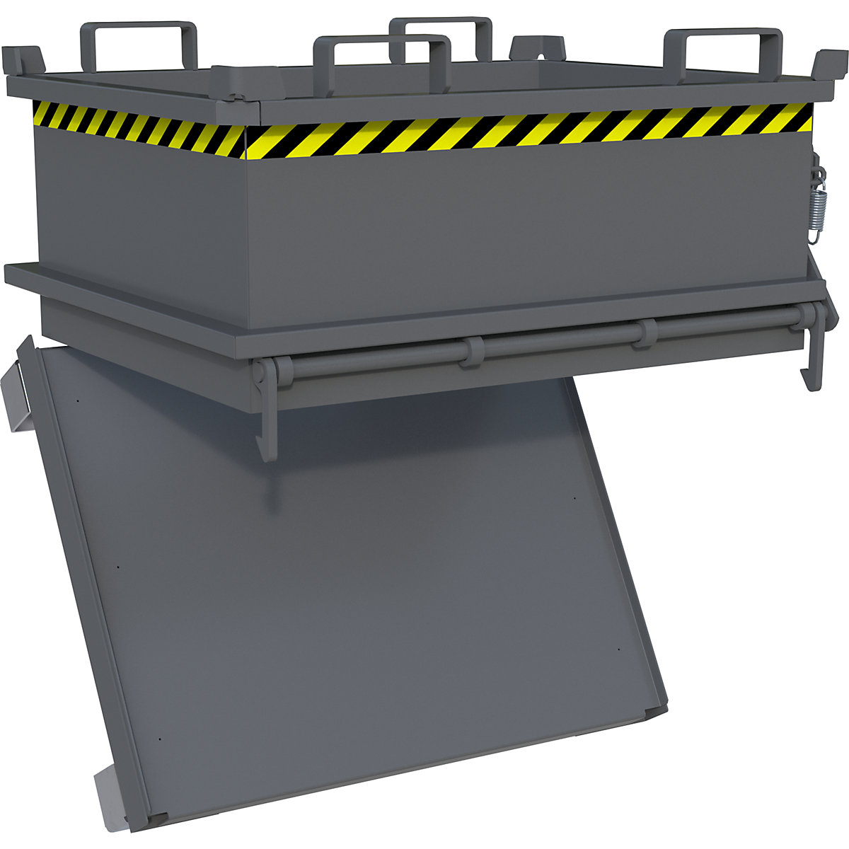 Contenedor con trampilla – eurokraft pro (Imagen del producto 8)-7