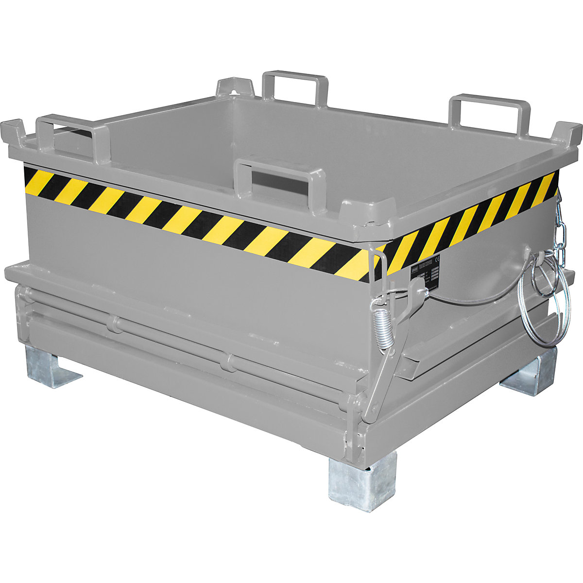 Contenedor con trampilla – eurokraft pro (Imagen del producto 9)-8