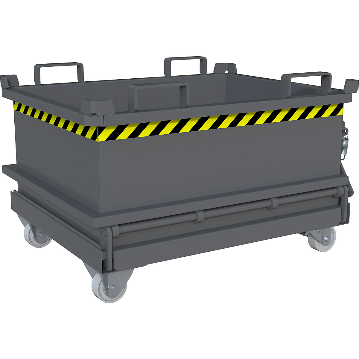 Contenedor con trampilla – eurokraft pro (Imagen del producto 11)-10
