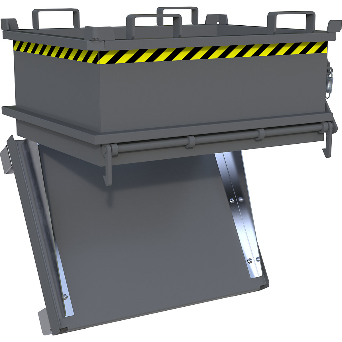 Contenedor con trampilla – eurokraft pro (Imagen del producto 12)-11