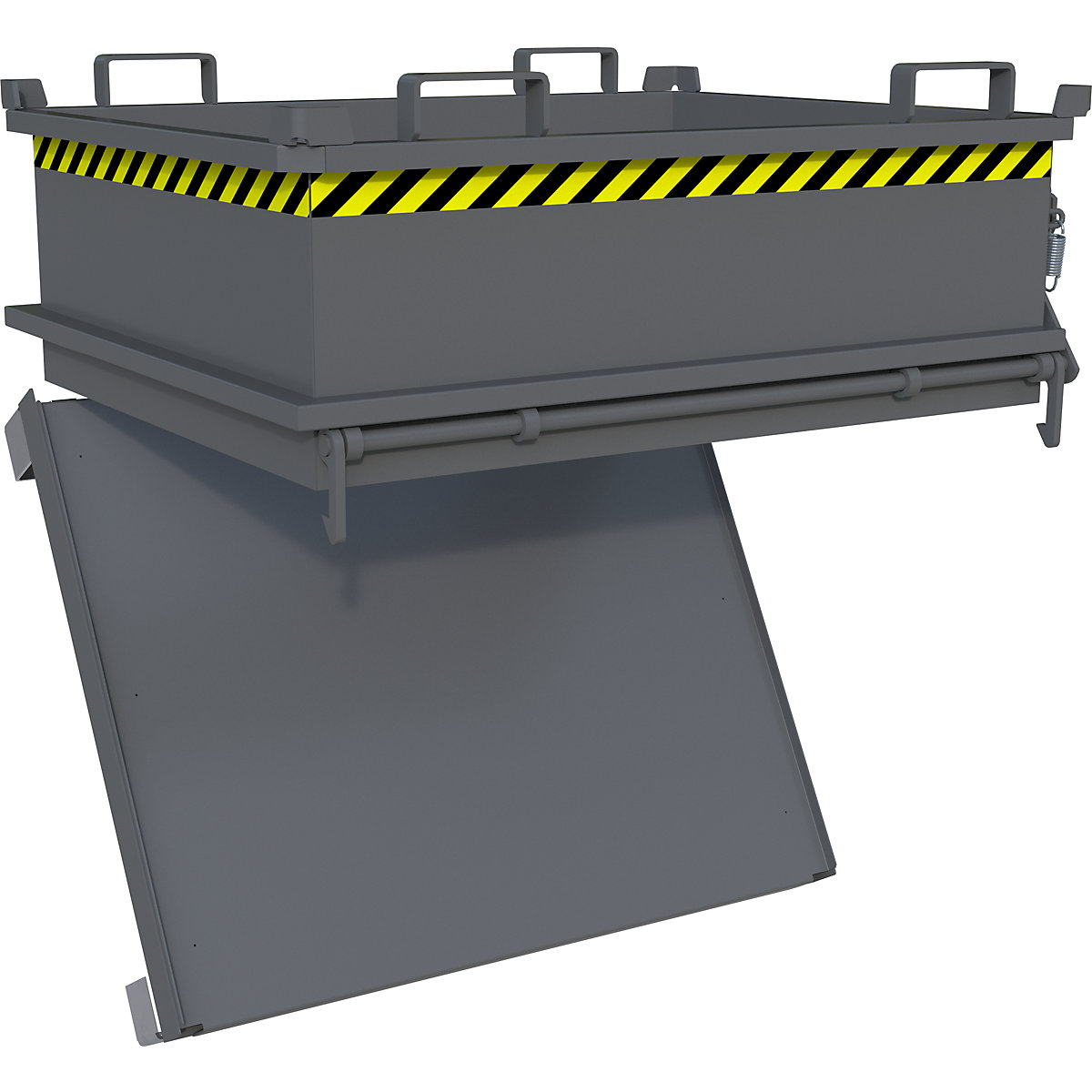 Contenedor con trampilla – eurokraft pro (Imagen del producto 8)-7