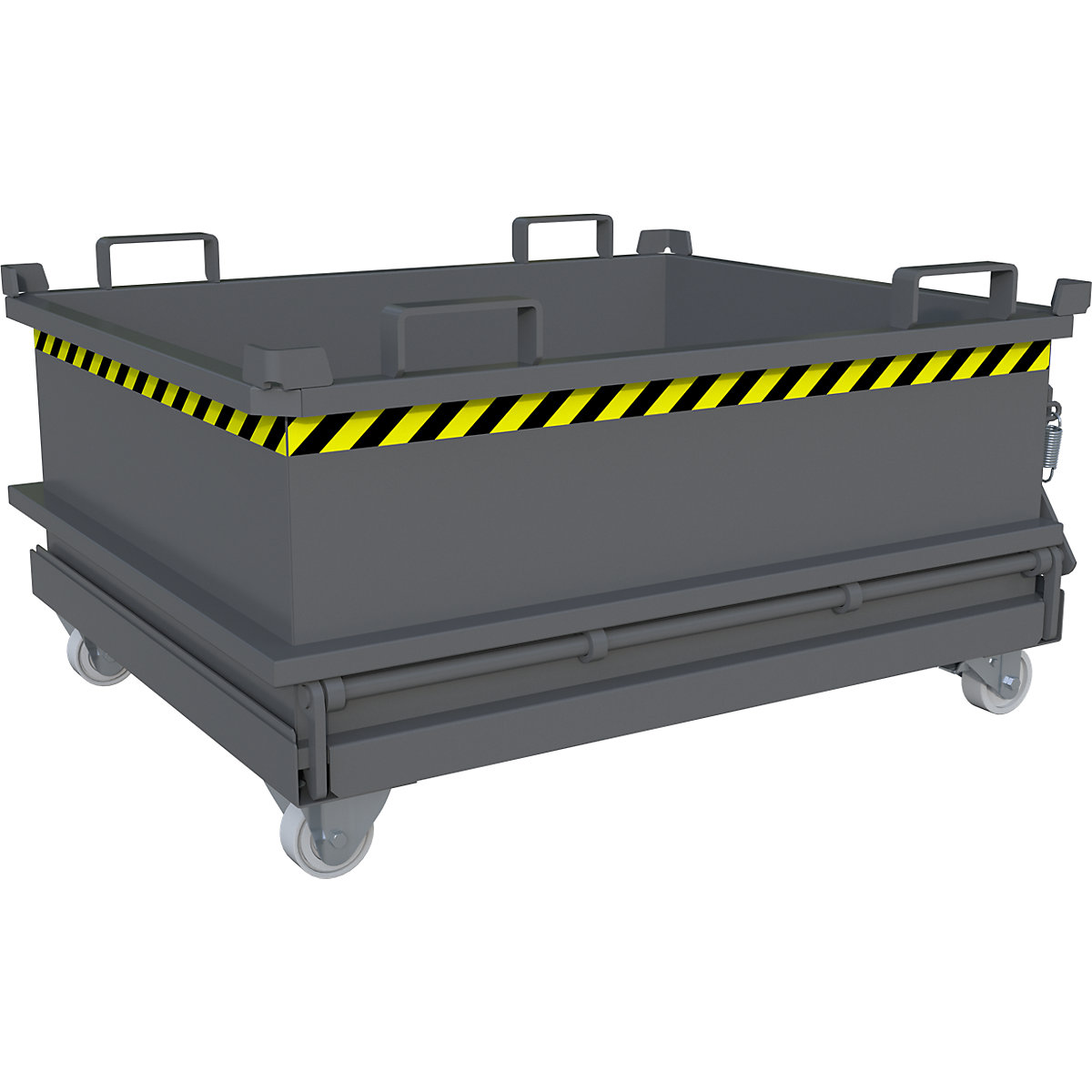Contenedor con trampilla – eurokraft pro (Imagen del producto 9)-8