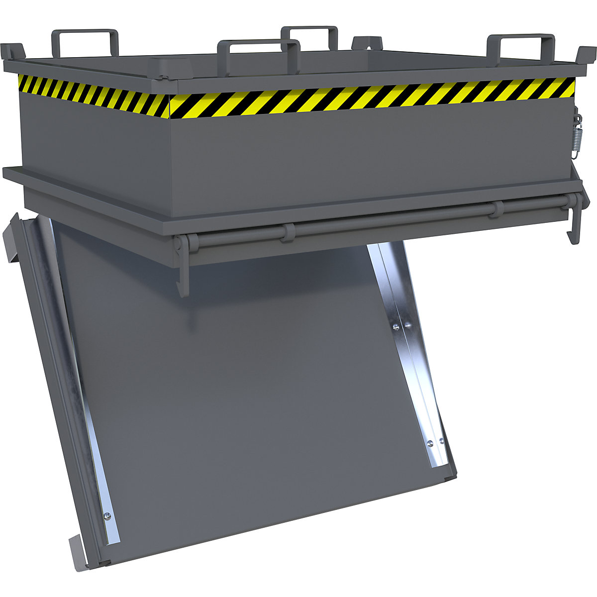 Contenedor con trampilla – eurokraft pro (Imagen del producto 10)-9