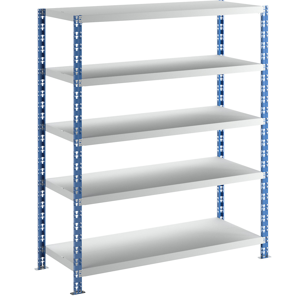 Estantería ensamblable amplia &ndash; eurokraft basic