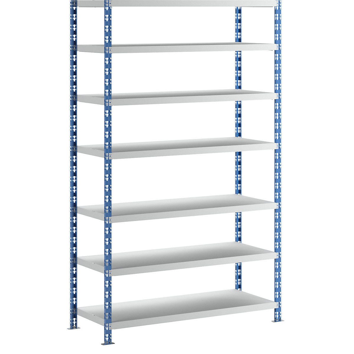Estantería ensamblable amplia &ndash; eurokraft basic
