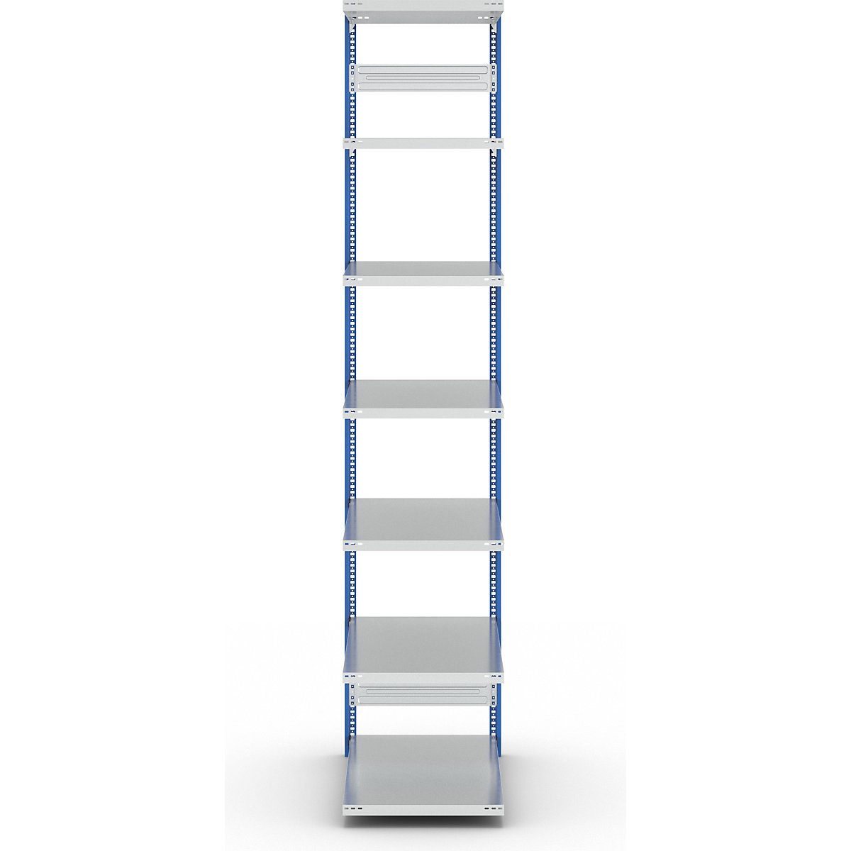 Estantería ensamblable, construcción ligera – eurokraft pro (Imagen del producto 11)-10