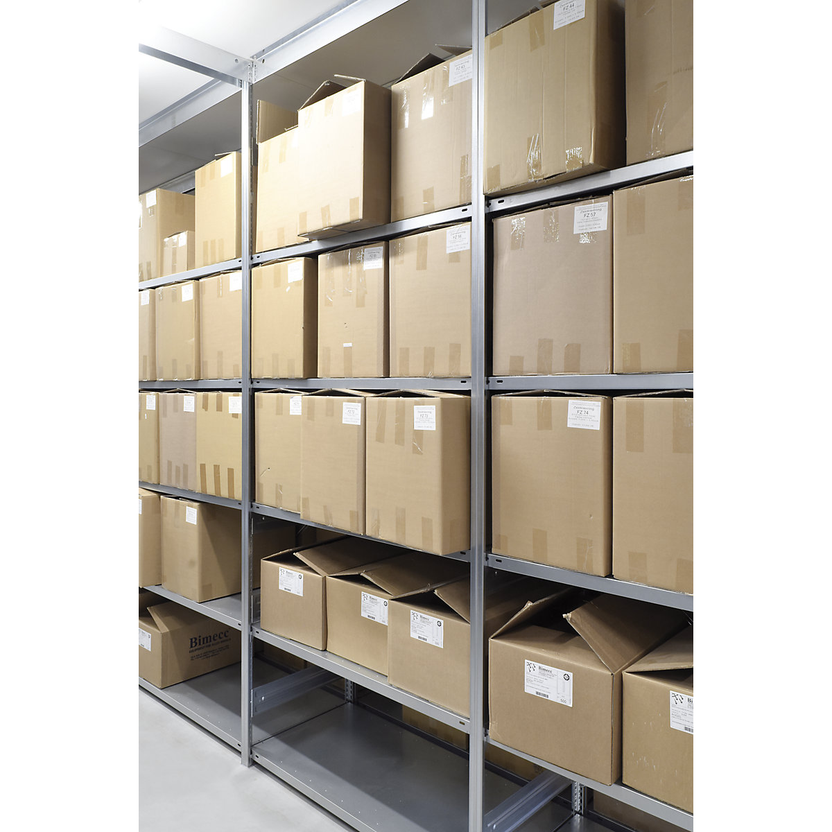 Estantería ensamblable, construcción ligera – eurokraft pro (Imagen del producto 19)-18